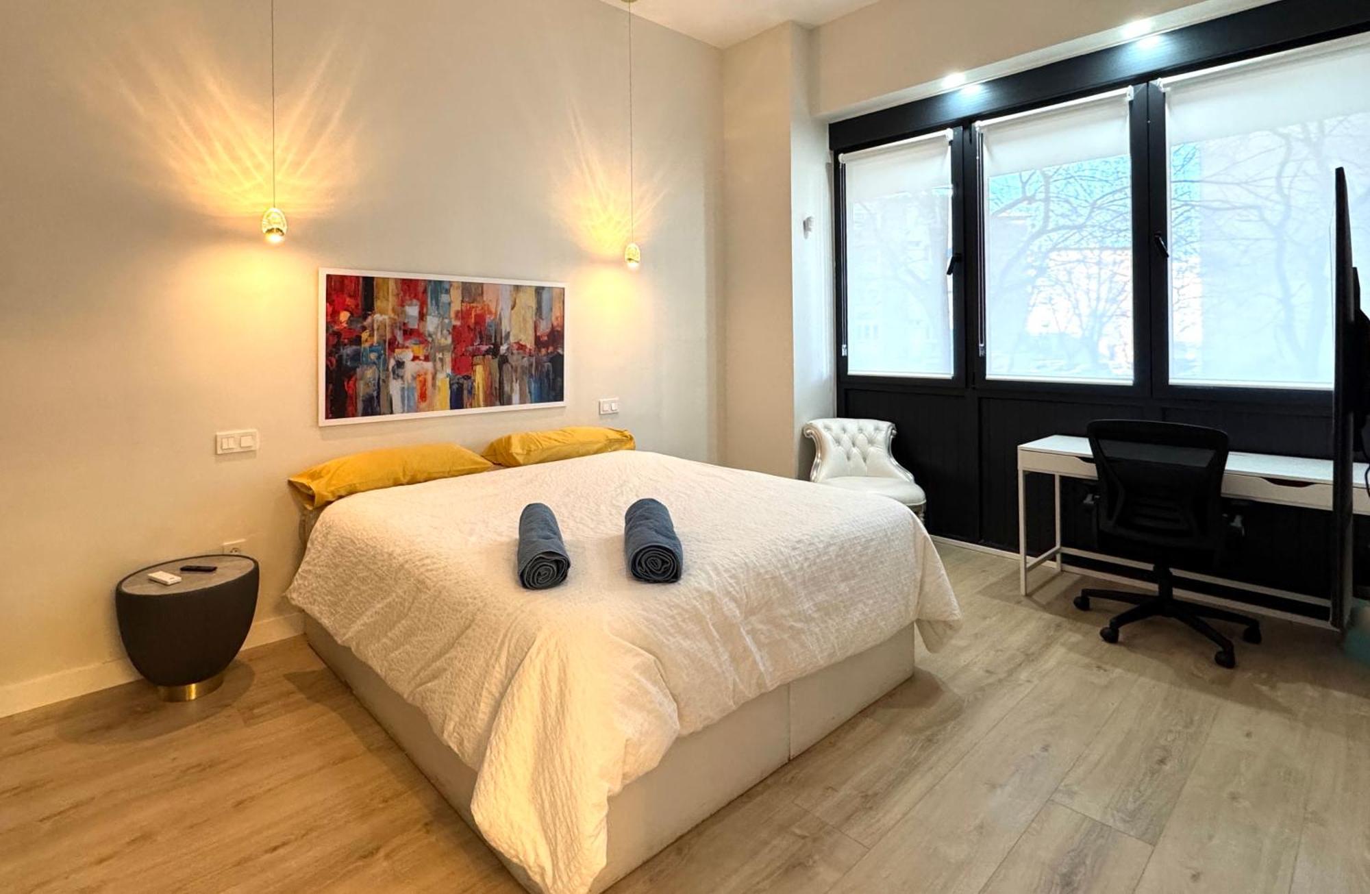 Luxury Suite Wifi Ac Servicios En La Puerta Madrid Exteriér fotografie